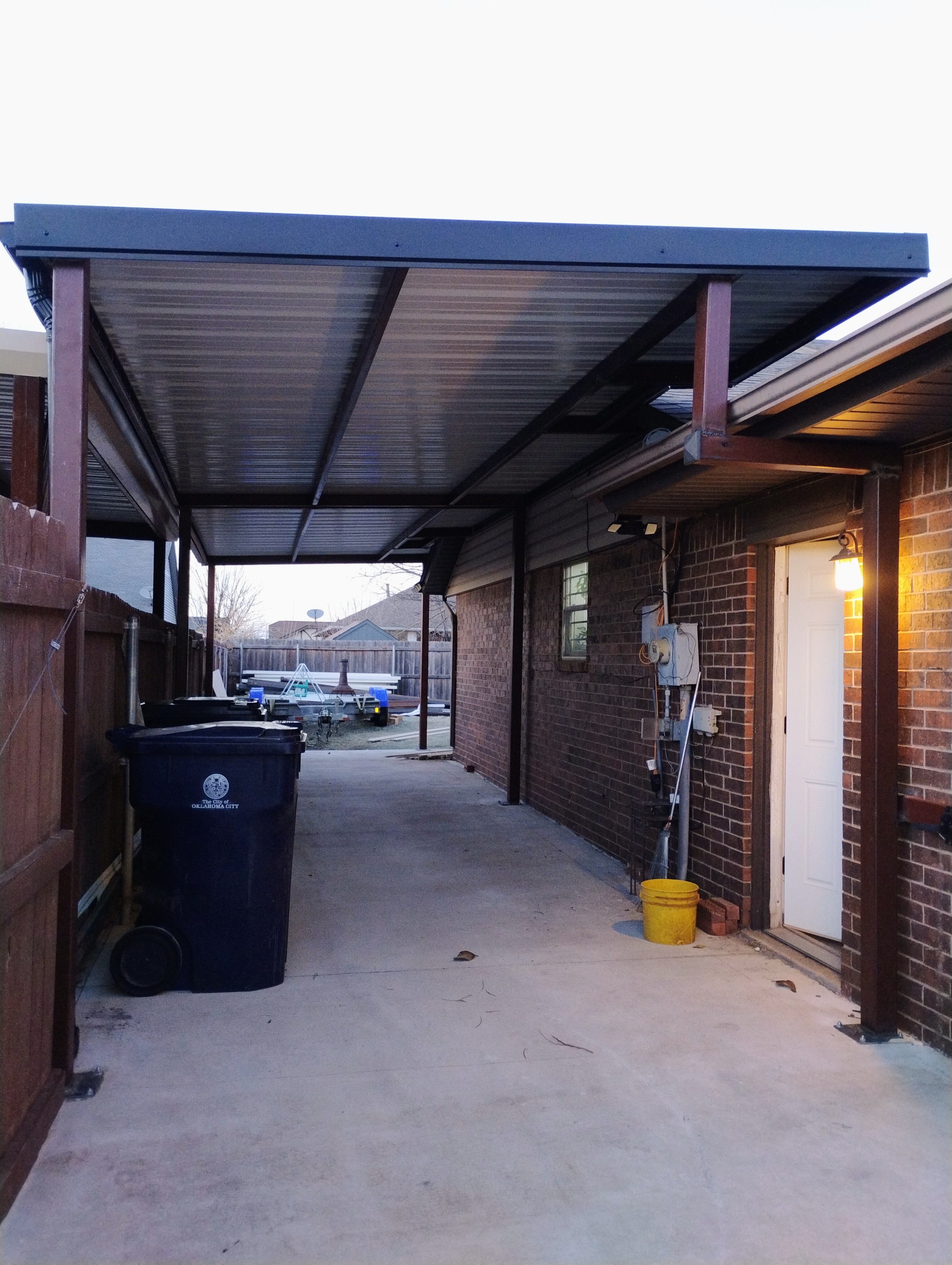 Forever Carports add-on project